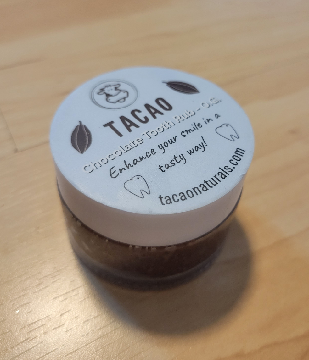 TACAO Chocolate Tooth Rub