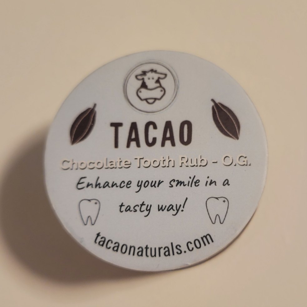 TACAO Chocolate Tooth Rub